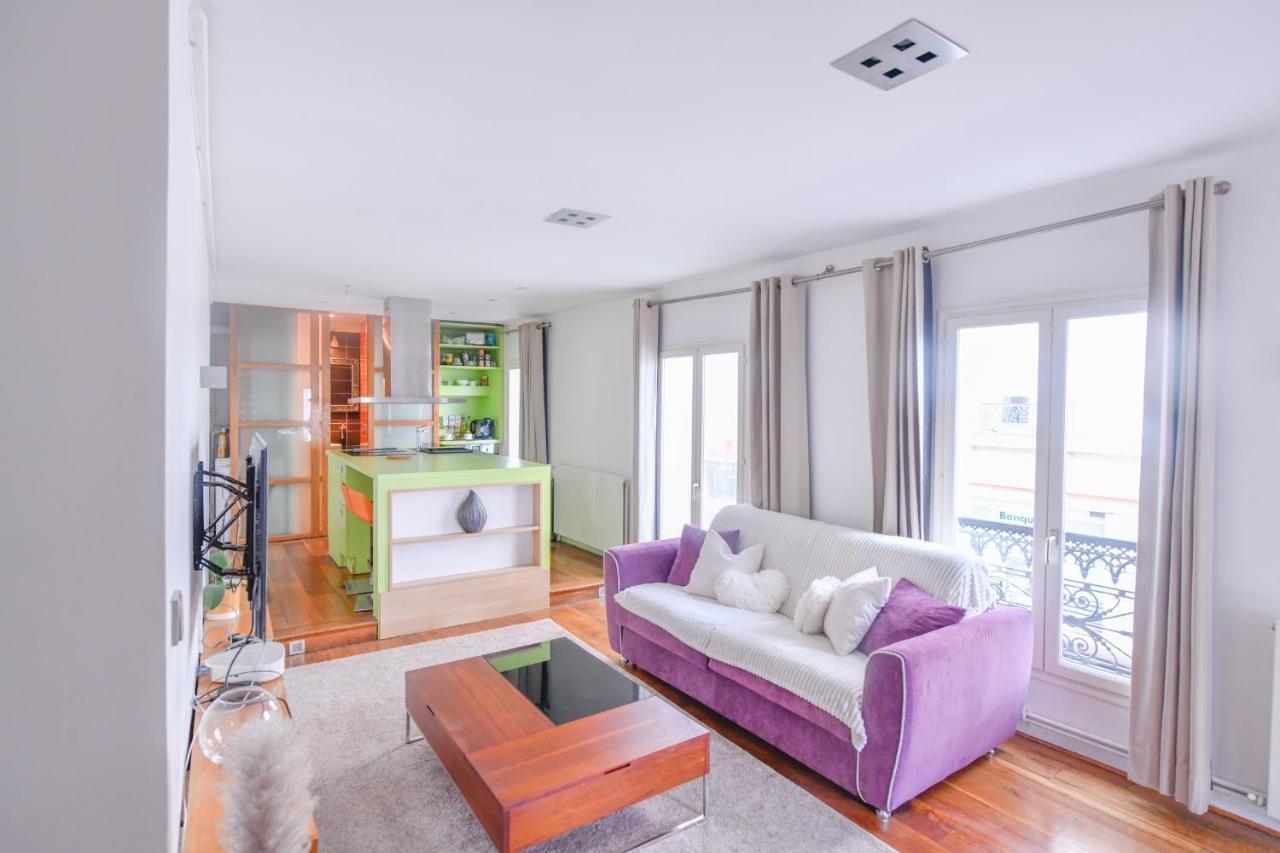 Loft Lumineux Hyper Centre Vincennes Rer A 5 Min - Parking Gratuit公寓 外观 照片